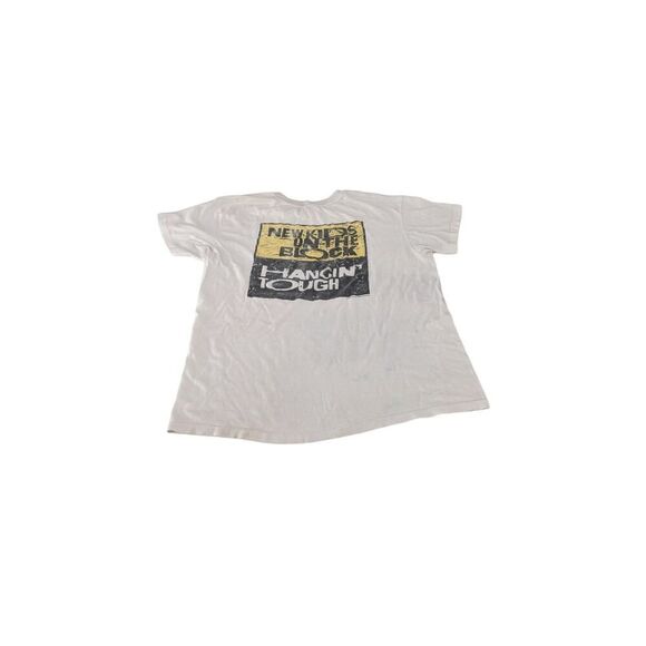 Vintage 80s‎ Large Hangin Tough Tour New Kids on the Block Band T-Shirt USA - Picture 6 of 8